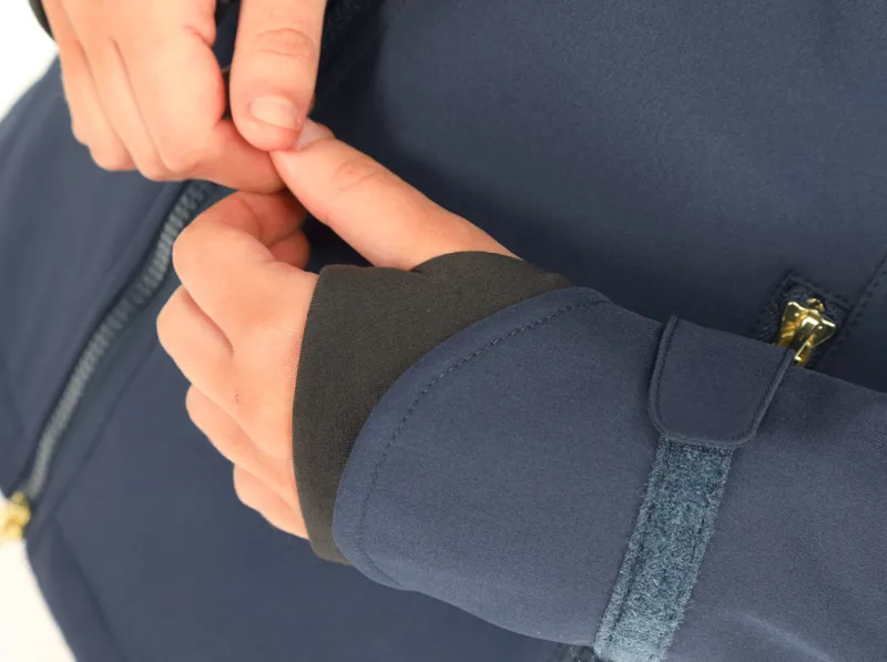 Shires Aubrion Team Softshell Jacket Ladies in Navy-4